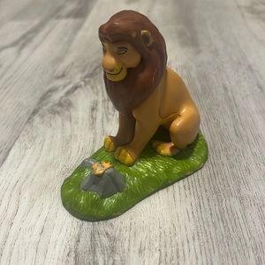 Disney Lion King Mufasa Toy Statue Figurine 3”